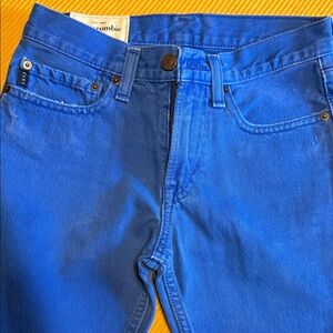 Abercrombie & Fitch Kids Bright Blue Jeans